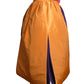 PIERRE CARDIN- 1997 Orange Taffeta Petal Skirt, Size 4