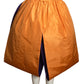 PIERRE CARDIN- 1997 Orange Taffeta Petal Skirt, Size 4