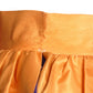 PIERRE CARDIN- 1997 Orange Taffeta Petal Skirt, Size 4