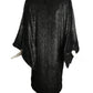 PIERRE CARDIN (HAUTE COUTURE) -2007 Black Faux Fur Coat, Size-8