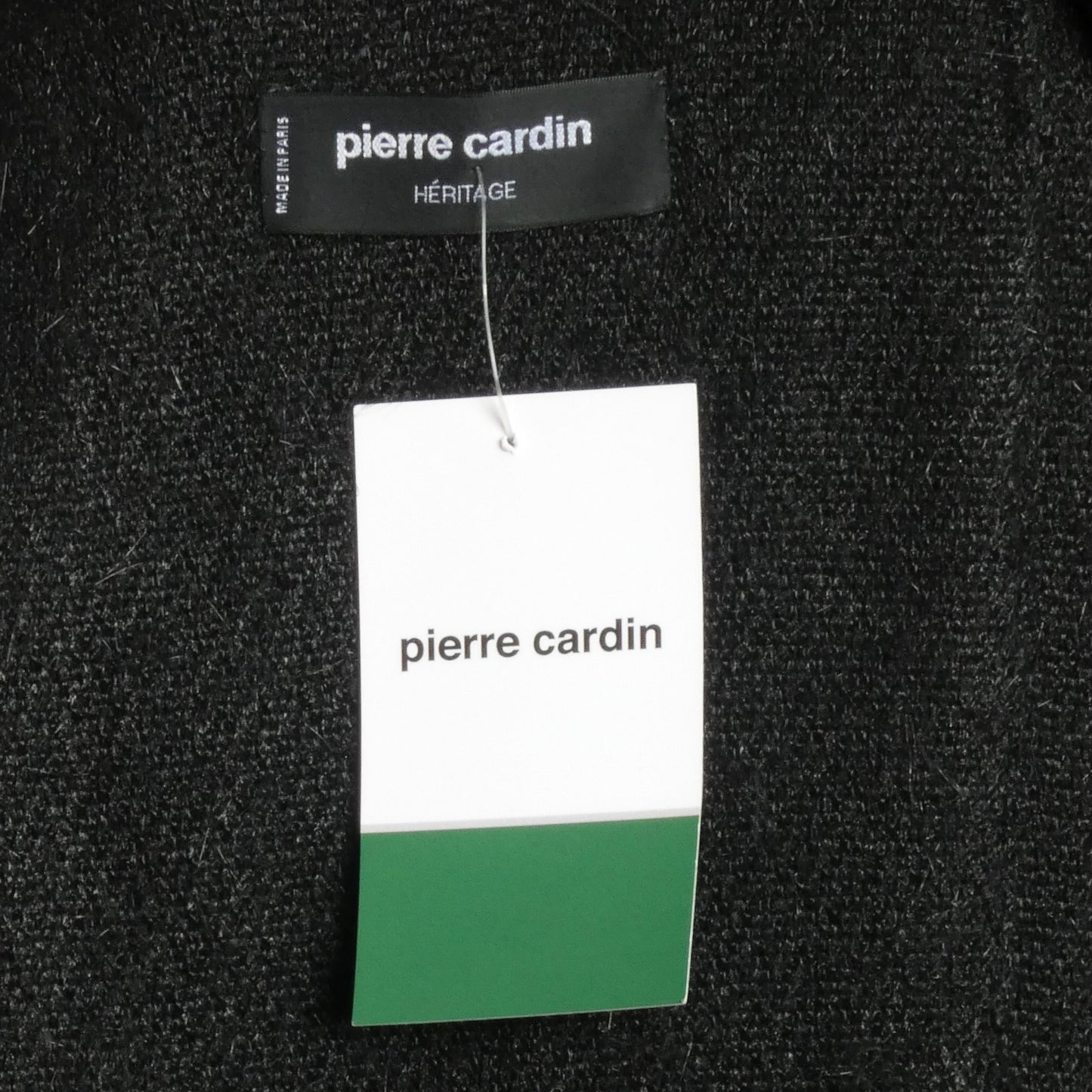 PIERRE CARDIN (HAUTE COUTURE) -2007 Black Faux Fur Coat, Size-8