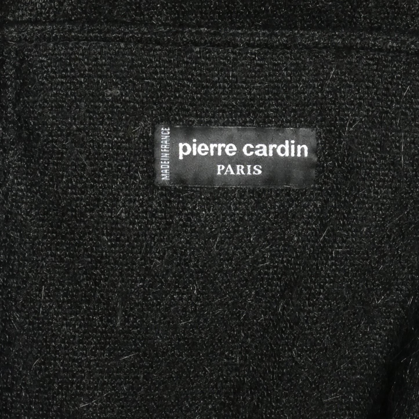 PIERRE CARDIN (HAUTE COUTURE) -2007 Black Faux Fur Coat, Size-8