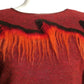 PIERRE CARDIN  -2012 Wool & Fur Knit Dress, Size-12