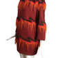 PIERRE CARDIN  -2012 Wool & Fur Knit Dress, Size-12