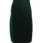PIERRE CARDIN (HAUTE COUTURE)- 2012 2pc Silk & Velvet Skirt Set, Size 4