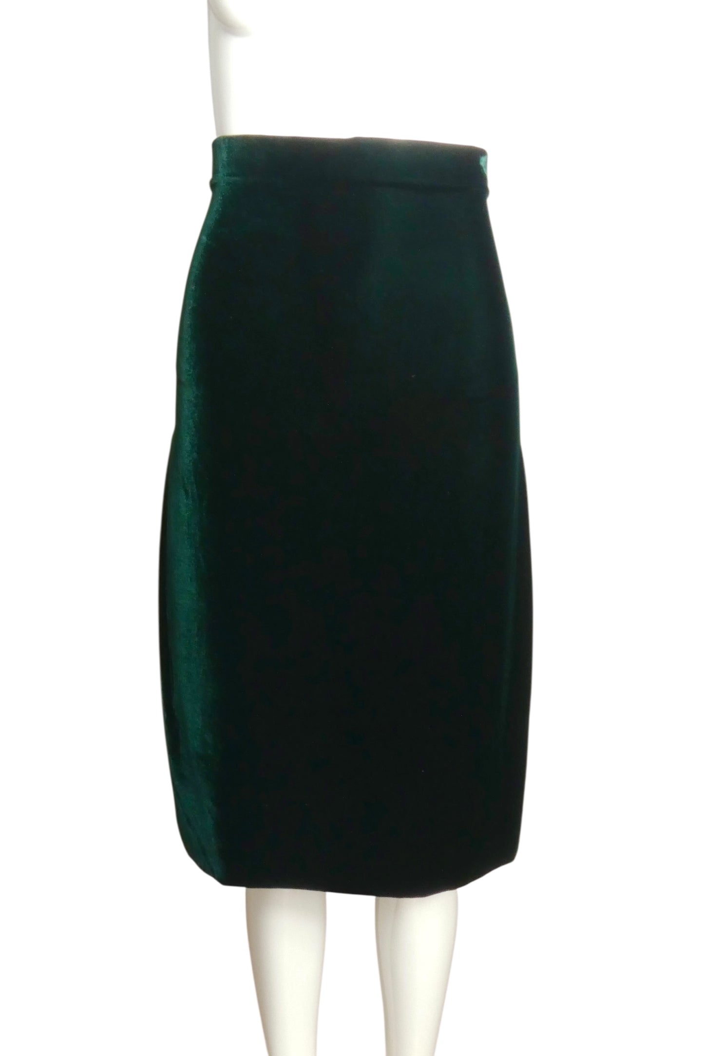 PIERRE CARDIN (HAUTE COUTURE)- 2012 2pc Silk & Velvet Skirt Set, Size 4