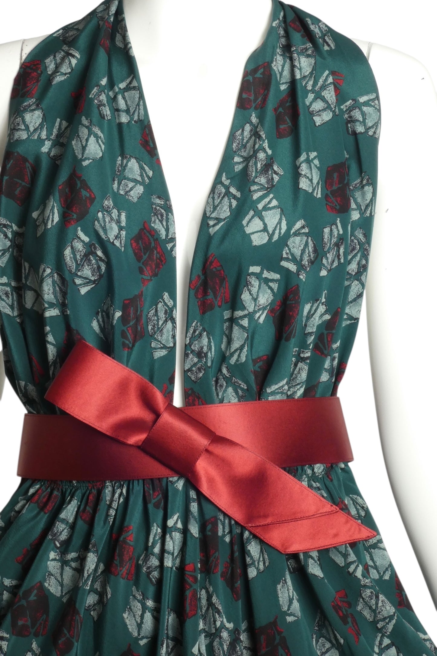 PIERRE CARDIN (HAUTE COUTURE)- 2012 2pc Silk & Velvet Skirt Set, Size 4