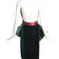 PIERRE CARDIN (HAUTE COUTURE)- 2012 2pc Silk & Velvet Skirt Set, Size 4