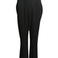 PIERRE CARDIN (HAUTE COUTURE) -2002 Black Crepe 2pc Evening Ensemble, Size-6