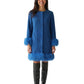 1990 Wool & Fur Coat, Size-12