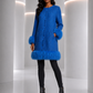PIERRE CARDIN - 1990 Wool & Fur Coat, Size-12