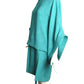 PIERRE CARDIN HAUTE COUTURE- 1998 Turquoise Blouson Dress, Size 10