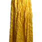 PIERRE CARDIN- 1996 Yellow Cotton Seersucker Cocktail Skirt, Size 4