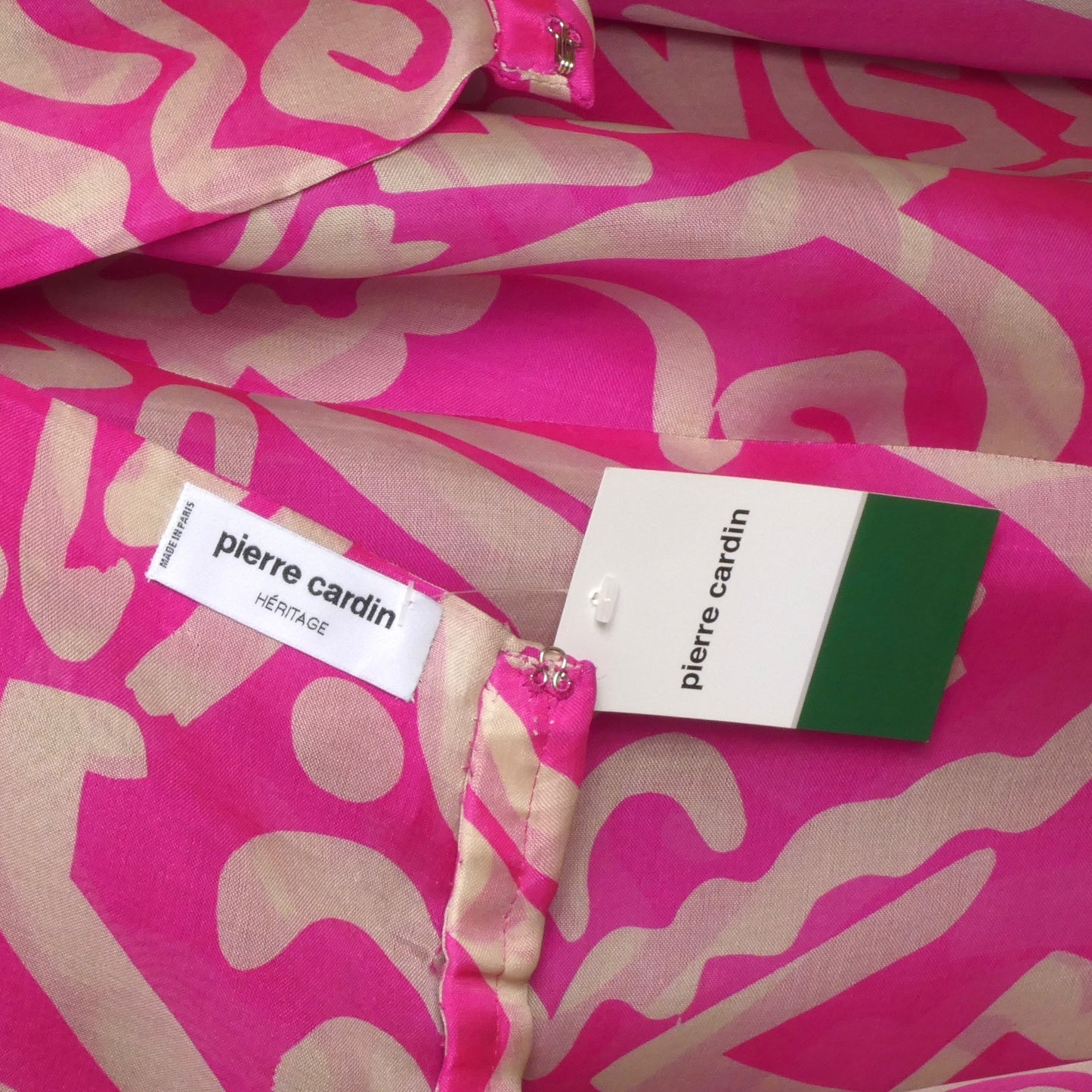 PIERRE CARDIN (HAUTE COUTURE)- 2005 Print Organza Gown, Size 6