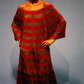 PIERRE CARDIN (HAUTE COUTURE)- 1991 Off The Shoulder Pleated Silk Dress, Size 6