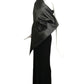PIERRE CARDIN BOUTIQUE -2010 Satin & Velvet Gown, Size-6
