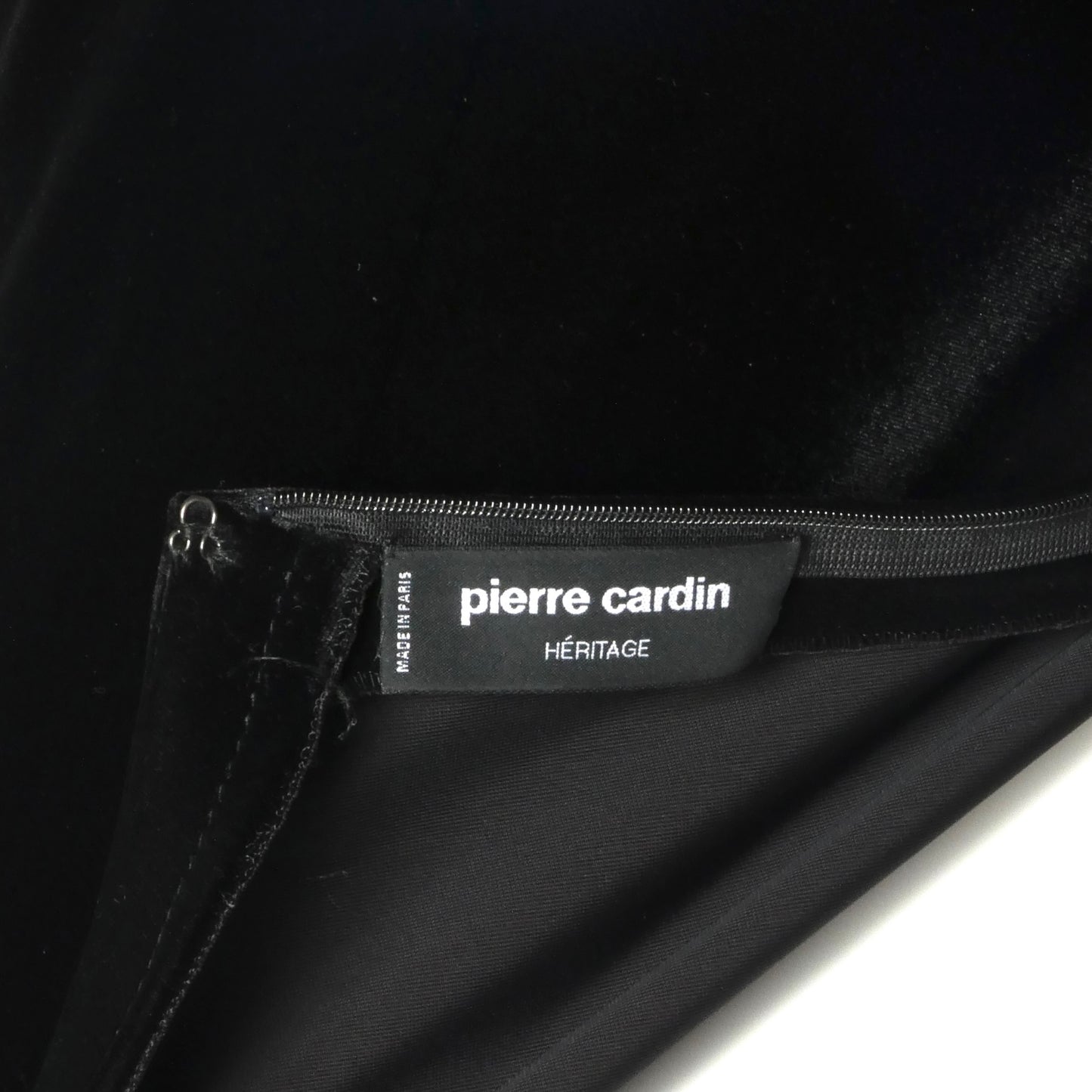 PIERRE CARDIN BOUTIQUE -2010 Satin & Velvet Gown, Size-6