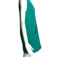 PIERRE CARDIN (HAUTE COUTURE)-2011 Green Crepe Appliqué Shift Dress, Size-4