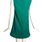 PIERRE CARDIN (HAUTE COUTURE)-2011 Green Crepe Appliqué Shift Dress, Size-4