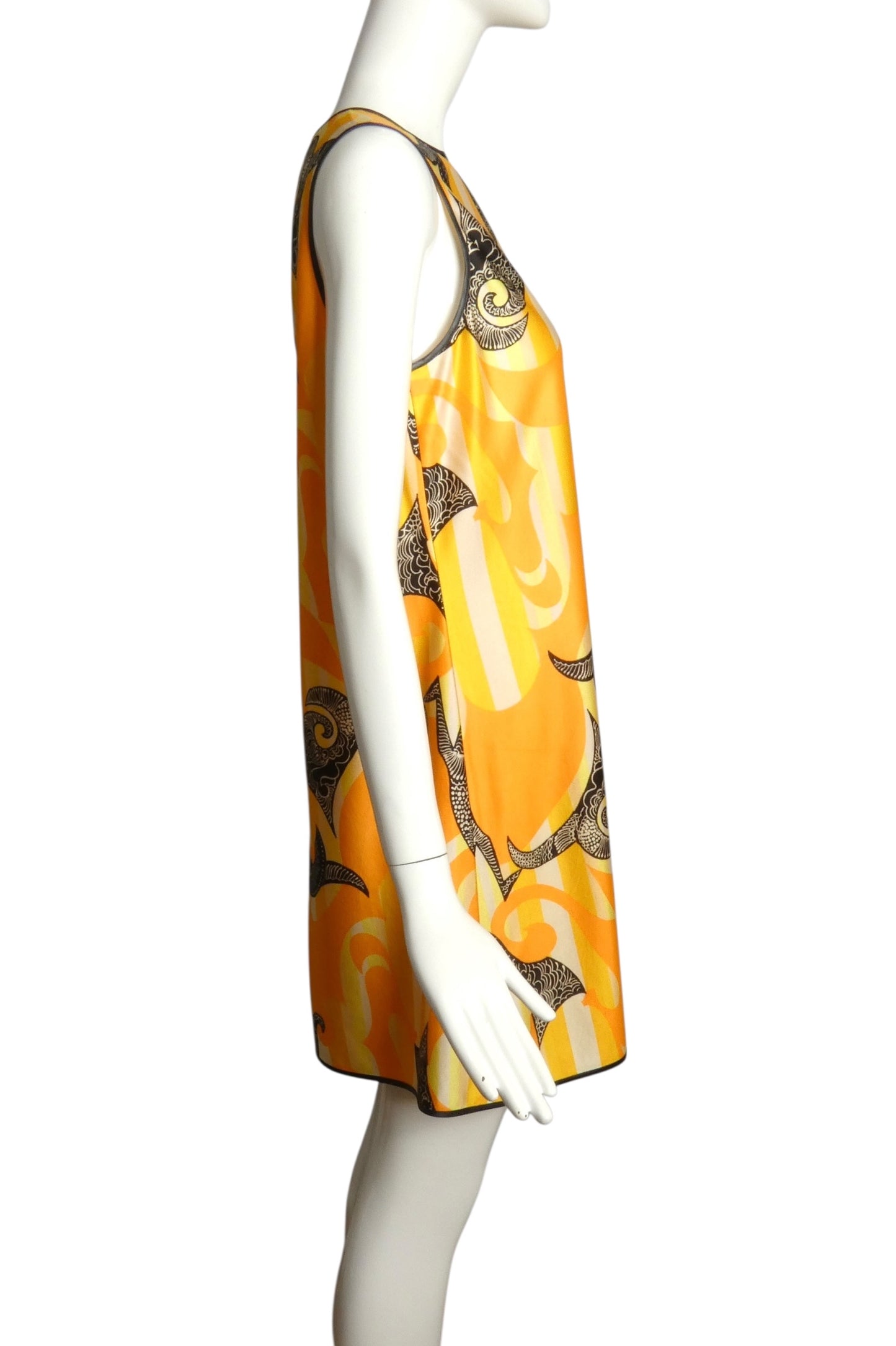 PIERRE CARDIN (HAUTE COUTURE)- 1990s Multi Color Knit Dress, Size 6