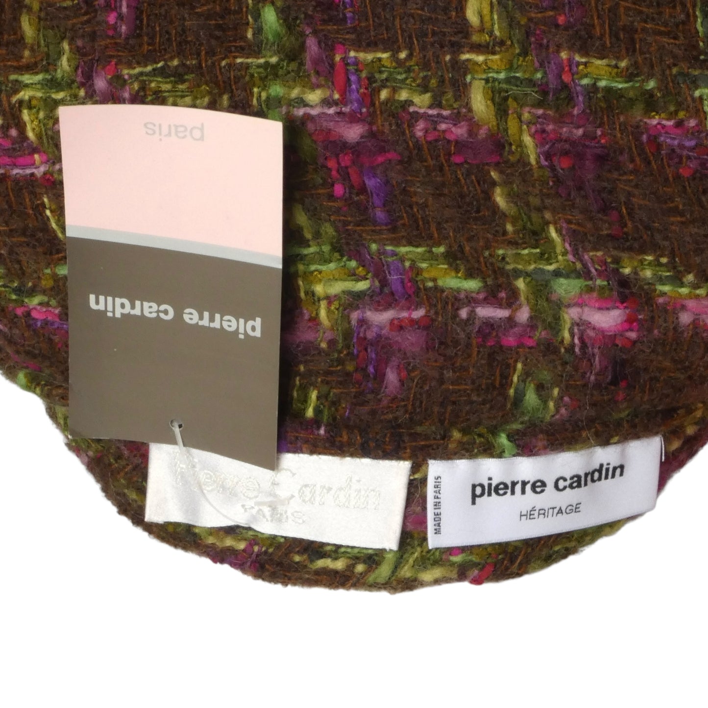 PIERRE CARDIN (HAUTE COUTURE)- 1977 Wool Fringe Poncho, One Size