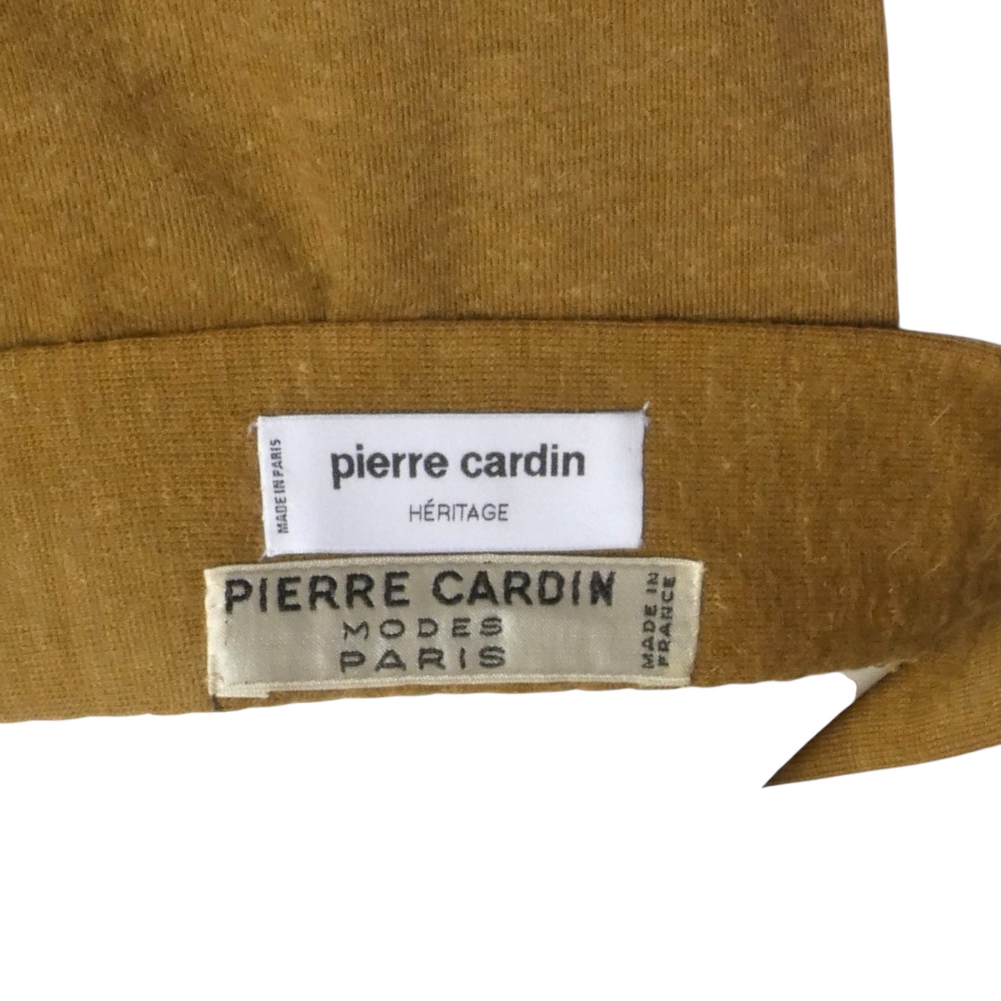 PIERRE CARDIN (HAUTE COUTURE)- 1980s Brown Wool Knit Over Dress, Size 4
