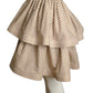 PIERRE CARDIN (HAUTE COUTURE)-2012 Heart Print Cotton Skirt, Size-6