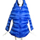 PIERRE CARDIN (HAUTE COUTURE)-2009 Blue Puffer Coat, Size-6