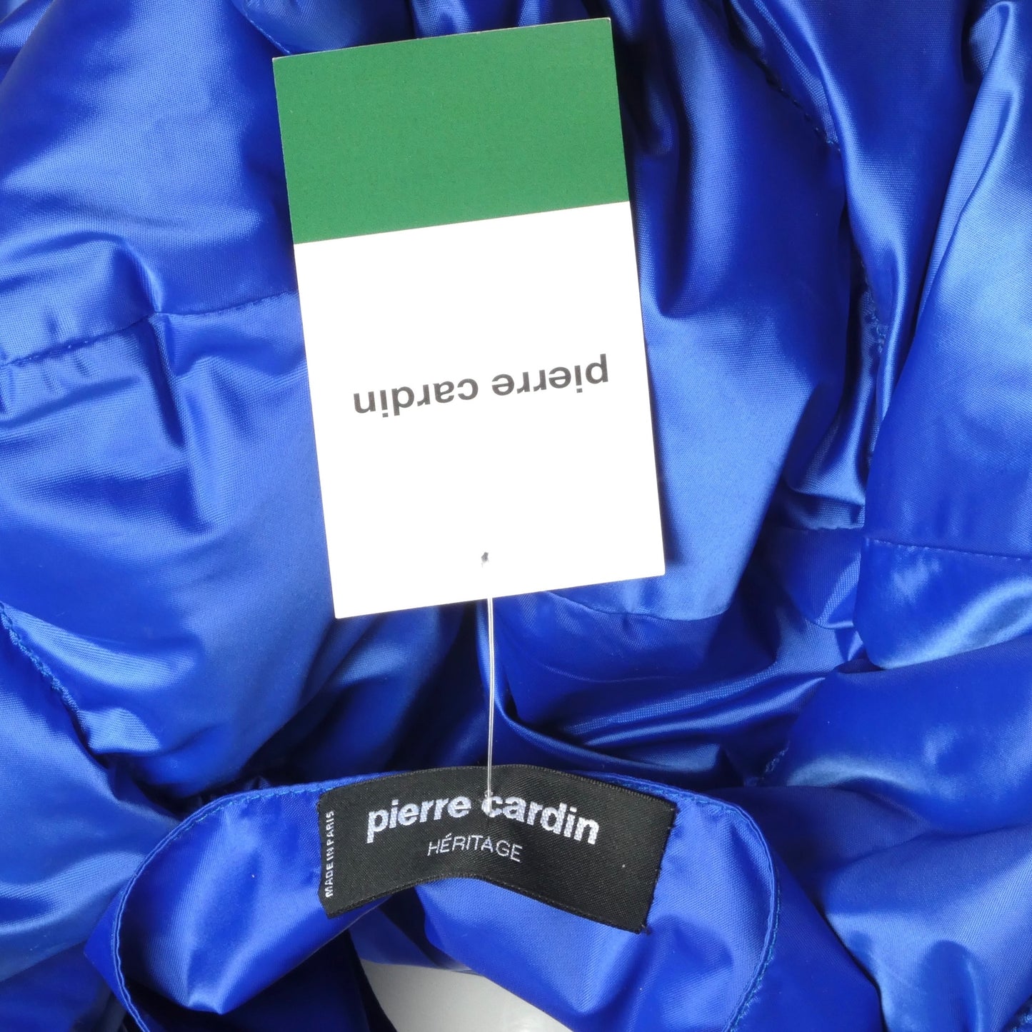 PIERRE CARDIN (HAUTE COUTURE)-2009 Blue Puffer Coat, Size-6