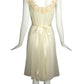 1960s Ivory Lace Nightgown, Size 6