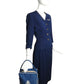 AMERICAN AIRLINES- 1959 Navy Airline Uniform Smock, Size 4