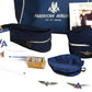 AMERICAN AIRLINES- 1959 Navy Airline Uniform Smock, Size 4