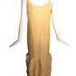 PIERRE CARDIN (HAUTE COUTURE)- 2000 Ivory Crinkle Pleat Dress, Size 6