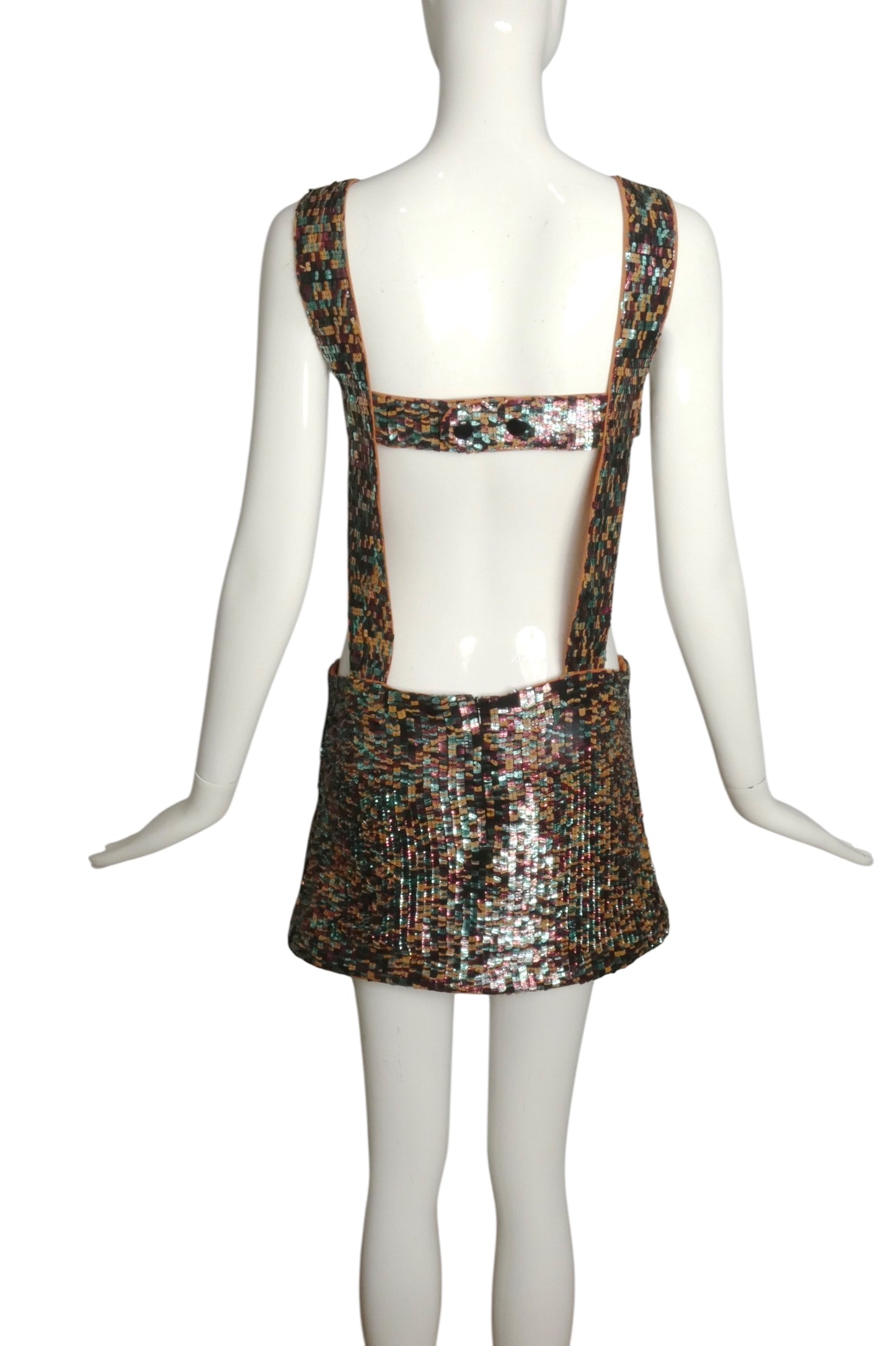 PIERRE CARDIN (HAUTE COUTURE)- 1998 Sequin Jumper, Size 6