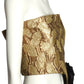 PIERRE CARDIN HAUTE COUTURE- 1990s Gold Brocade Strapless Top, Size 6