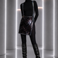 PIERRE CARDIN - 1998 Sequin & Beaded Suspender Skirt, Size 8