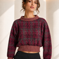 PIERRE CARDIN - 1974 Multi Color Wool Sweater, Size 4