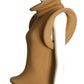 PIERRE CARDIN (HAUTE COUTURE)- 2009  Beige Knit Hoop Top, Size 8