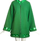 PIERRE CARDIN (HAUTE COUTURE)- 2008 Green Wool & Hologram Coat, Size 6