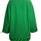 PIERRE CARDIN (HAUTE COUTURE)- 2008 Green Wool & Hologram Coat, Size 6