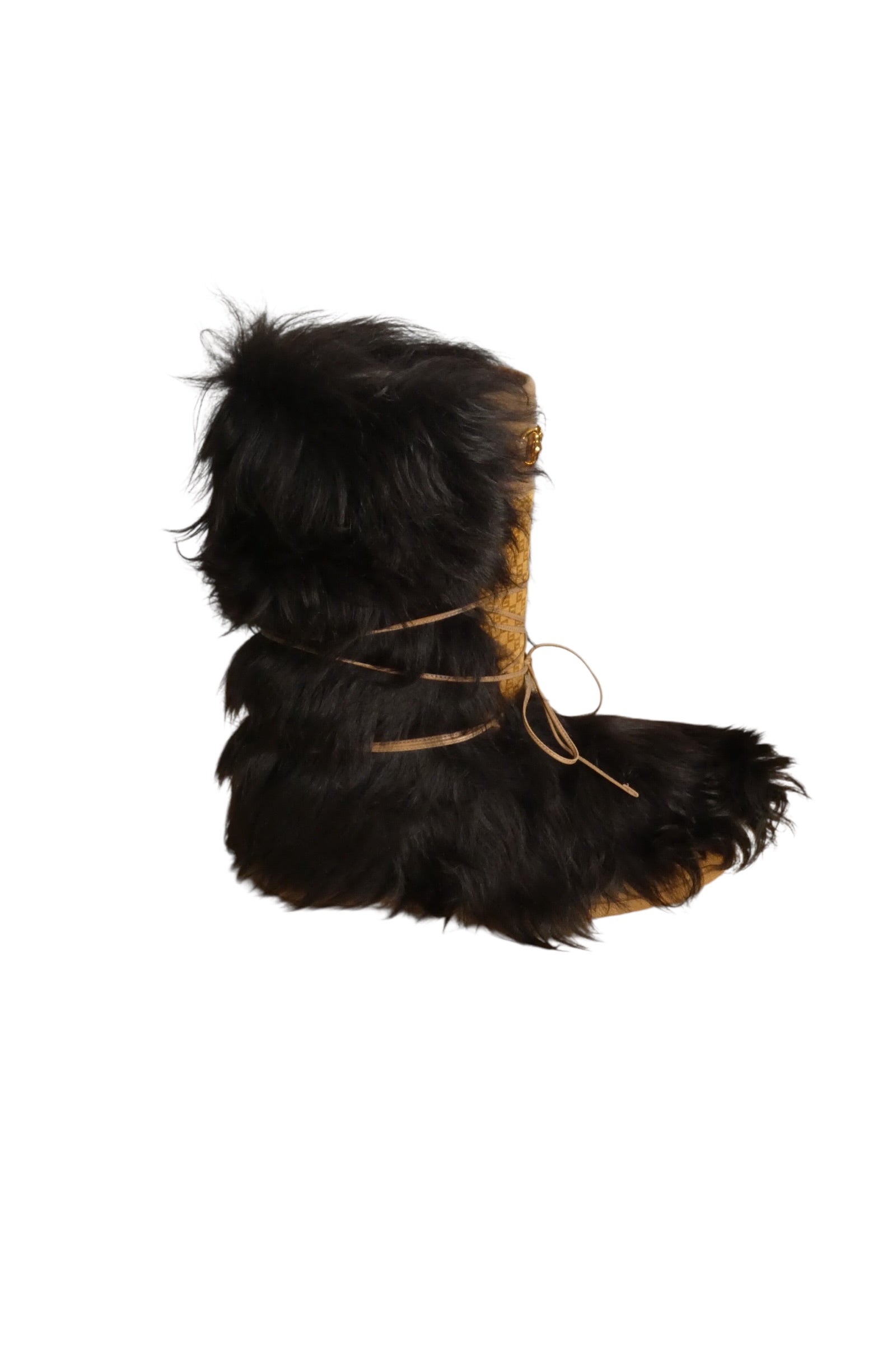 GUCCI ファー ブーツ 2023 Square G Fur-Trimmed Snow Boots, Size-40 – MARTINI CONSIGNMENT