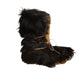 2023 Square G Fur-Trimmed Snow Boots, Size-40