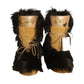 2023 Square G Fur-Trimmed Snow Boots, Size-40