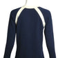 PIERRE CARDIN- 1970s Navy Wool Cardigan, Size 6