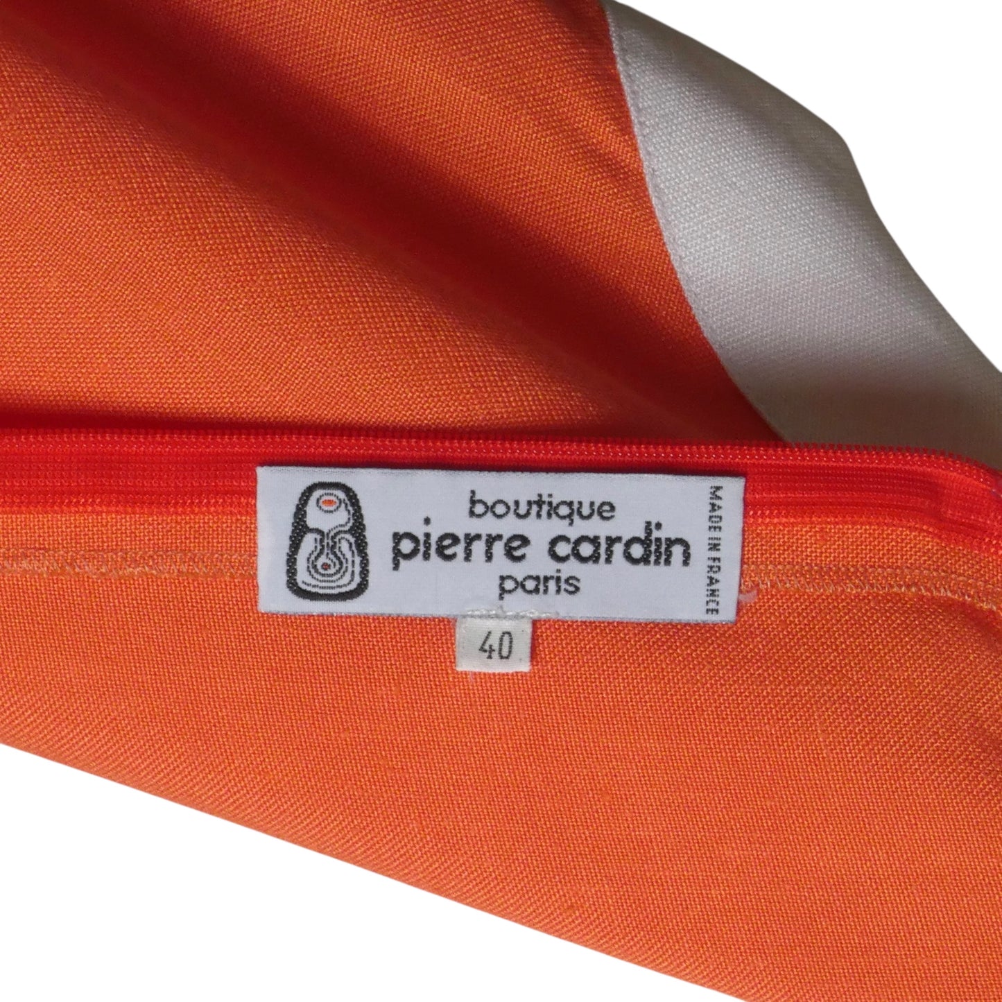 PIERRE CARDIN (HAUTE COUTURE)- 2000s Rayon Colorblock Dress, Size 4