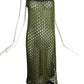 PIERRE CARDIN (HAUTE COUTURE)- 1978 Cotton Fishnet Dress, Size 4
