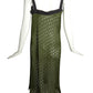 PIERRE CARDIN (HAUTE COUTURE)- 1978 Cotton Fishnet Dress, Size 4