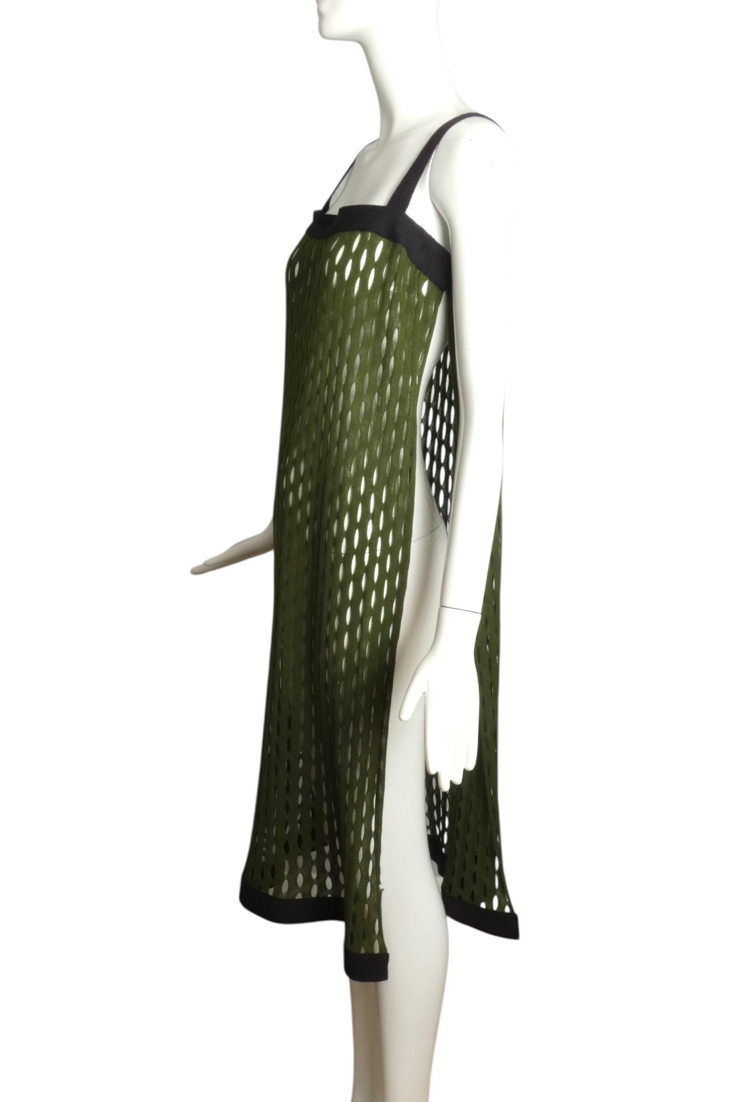 PIERRE CARDIN (HAUTE COUTURE)- 1978 Cotton Fishnet Dress, Size 4