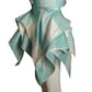 PIERRE CARDIN (HAUTE COUTURE) 2007 Check Taffeta Skirt, Size 8