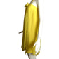 PIERRE CARDIN (HAUTE COUTURE) - 2009 Yellow Chiffon Slip Dress, Size 6